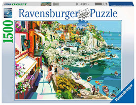 Romance in Cinque Terre (1500 Piece) Puzzle
