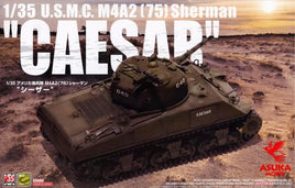 U.S.M.C M4A2 (75) Sherman "Caesar" (1/35 Scale) Plastic Armor Model Kit
