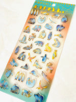 Snow World Crystal Gel Stickers