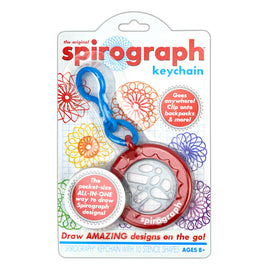 Spirograph Key Chain