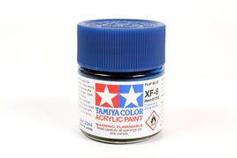 Tamiya Color XF-8 Flat Blue Flat Acrylic Paint 23mL TAM81308
