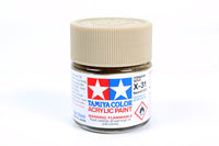Tamiya Color X-31 Titanium Gold Acrylic Paint 23mL Bottle TAM81031