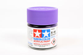 Tamiya Color X-16 Purple Acrylic Paint 23mL Bottle TAM81016