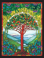 Tree of Life Stained Glass (275 Large Format Piece) Puzzle