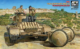 Valentine Mk.III (1/35 Scale) Plastic Military Kit