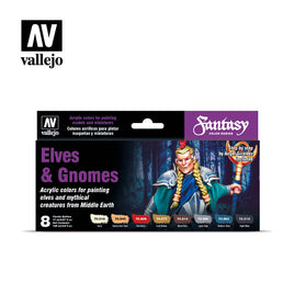 Fantasy Color Series: Elves & Gnomes Acrylic Paint Set