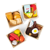 Wooden Food Groups Play Set