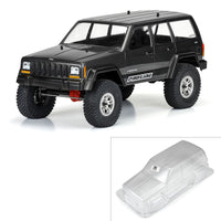 2001 Jeep Cherokee Clear Body for 12.3 inches (313mm) Wheelbase Scale Crawlers PRO363500