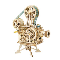 3D Mechanical Wooden Puzzle: Projector / Vitascope