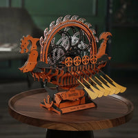 3D Viking Dragon Ship