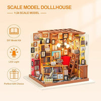 DIY Miniature  House Kit - Sam's Study