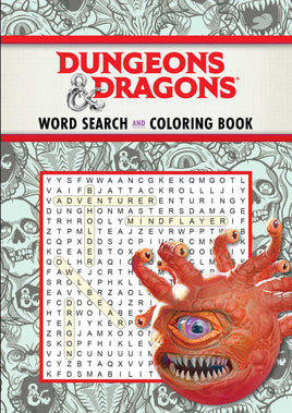 Dungeons and Dragons Word Search and Coloring
