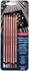Derwent Metallic Pencil Set - 6 Count