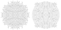 Floral Mandalas Coloring Book (Calm Coloring: Natural Wonders)