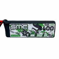 SMC HCL-HP 11.1V-3400mAh-80C Flight Pack SMC3480-3S1P-EC3