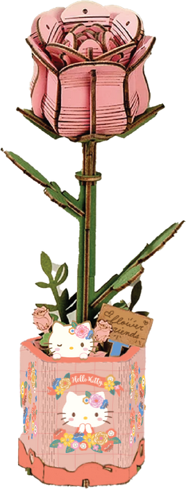 Hello Kitty Flower: Pink Rose