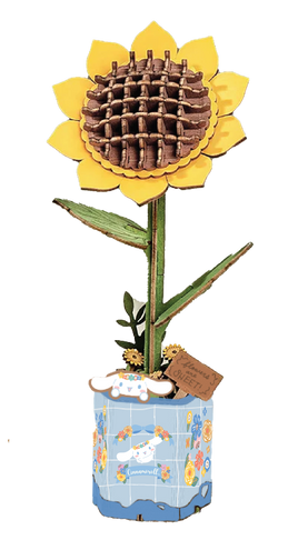 Hello Kitty Flower: Sunflower Cinnamoroll