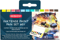 Inktense Paint Pan - 12 Watercolor Set