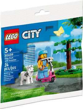 LEGO City Dog Park Scooter Building Set 30639