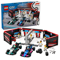 LEGO City F1® Garage & Mercedes-AMG & Alpine Cars
