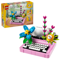 LEGO Creator 3-in-1 Typewriter with Flowers