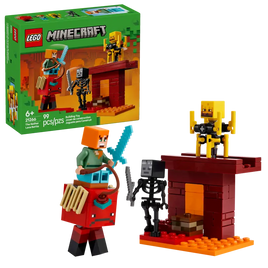 LEGO Minecraft The Nether Lava Battle