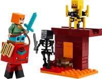 LEGO Minecraft The Nether Lava Battle