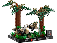 LEGO Star Wars: Endor Speeder Chase Diorama