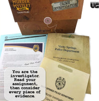 Murder Mystery Party Case Files: Underwood Cellars