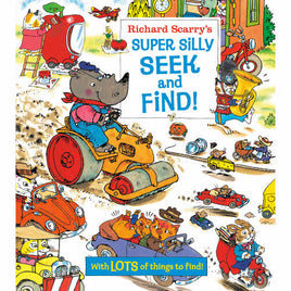 Richard Scarry's Super Silly Seek and Find! Board Book