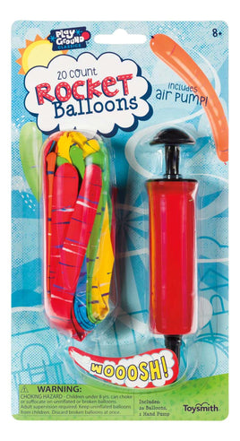 Rocket Balloons with Pump