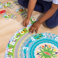 Tracks Floor Puzzle - Round the Shore - 48 Pieces