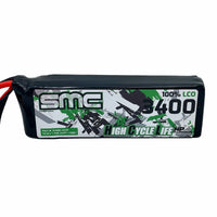 SMC HCL-HP 14.8V-3400mAh-80C Flight Pack EC3 SMC3480-4S1P-EC3