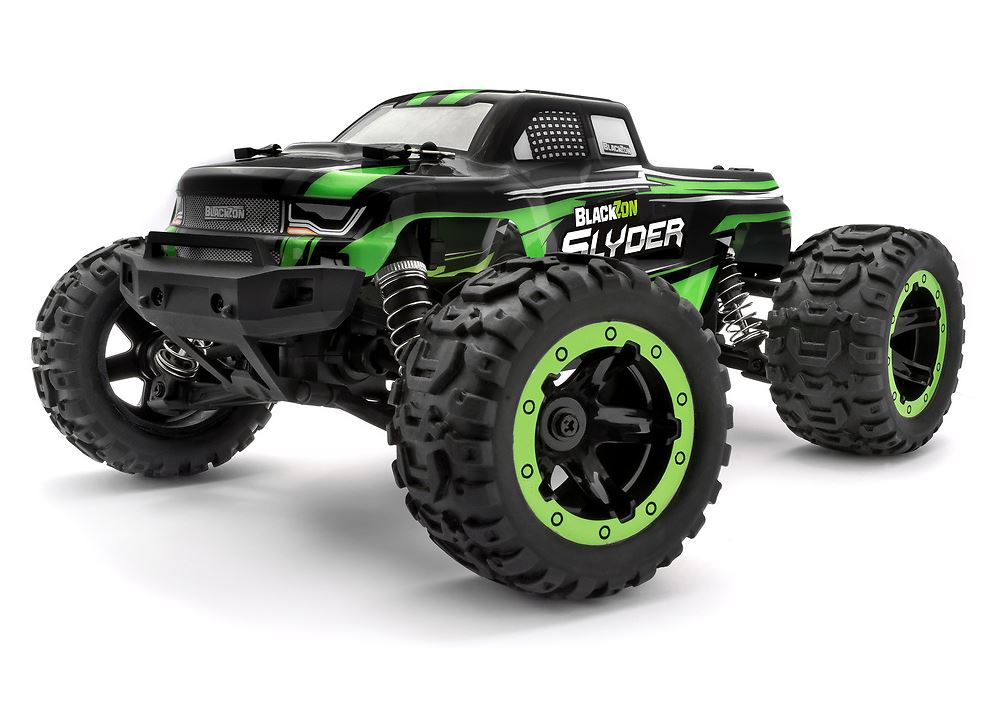 週刊MONSTER TRUCK 4WD Blackzone Slyder MT 1/16 4WD Electric Monster Truck Brushed