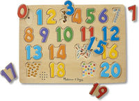 Wooden Sound Puzzle: See & Hear Numbers