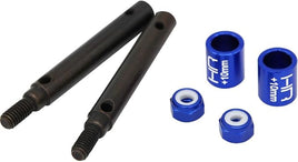 Hot Racing - 10mm S2 Spring Steel Portal Drive Stub Axles Traxxas TRX-4 HRASTRXF39W10