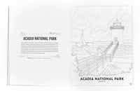 The Art of the National Parks: Coloring Book (Fifty-Nine Parks)