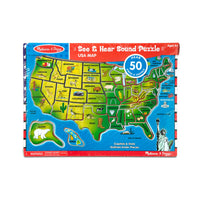 Wooden Sound Puzzle: U.S.A