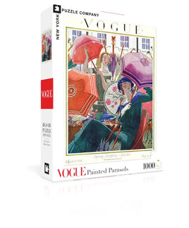 Vogue Painted Parasols (1000 Piece) Puzzle