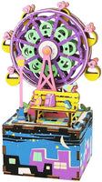 DIY 3D Wooden Puzzle - Music Box: Ferris Wheel