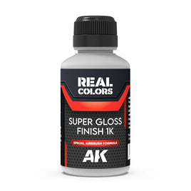 AK Interactive Real Colors: Super Gloss Finish IK Varnish 120ml Bottle (Airbrush Formula)