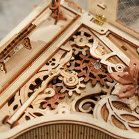 3D Mechanical Wooden Puzzle: Magic Piano