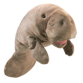 Folkmanis Manatee 19 Inch Plush Puppet