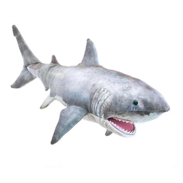 Folkmanis Great White Shark 26 Inch Plush Puppet
