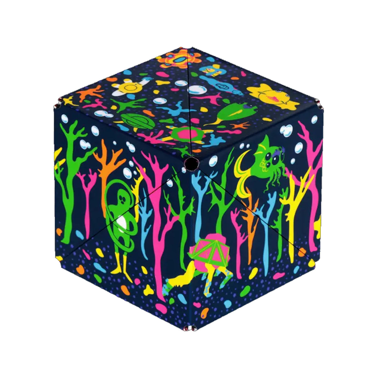 Fun In Motion Shashibo Meow Wolf Glowquarium Grapeview Magnetic Puzzle ...