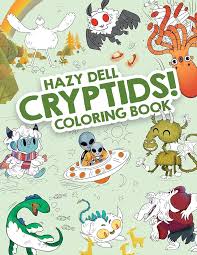 Hazy Dell Cryptids Coloring Book