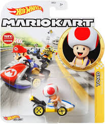Hot Wheels Mario Kart Toad Standard Kart