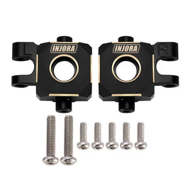 INJORA 11g/pcs Brass Steering Knuckles for 1/18 TRX4M (2) (4M-04) INJTRX4M-04BK