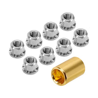 INJORA M2 Steel Nuts for 1/30 SCX30 INJSCX30-12-8