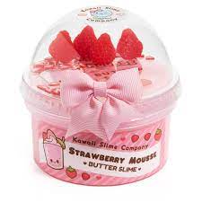 Kawaii Company Strawberry Mousse Fluffy Butter Slime